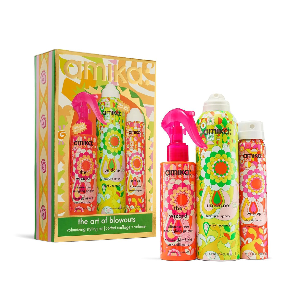Amika | Limited Edition Blowout Styling Gift Set — 3 Pieces