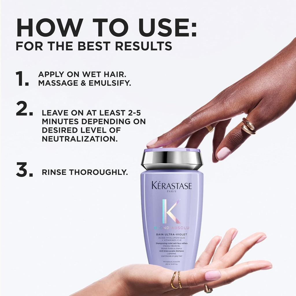Kérastase | Blond Absolu Bain Ultra Violet Purple Shampoo — 250 ml