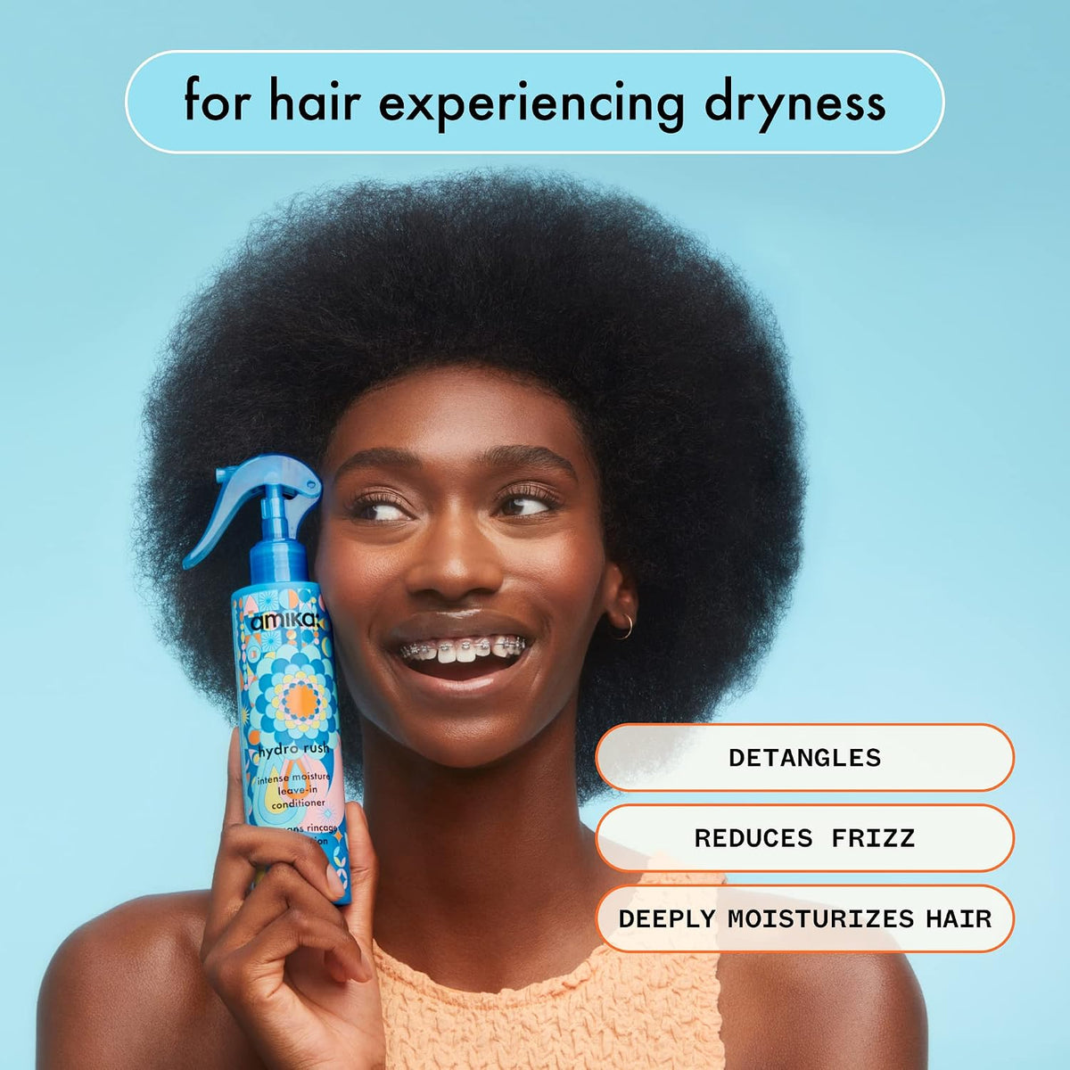 Amika | Hydrating Leave In Conditioner for Dry Hair
