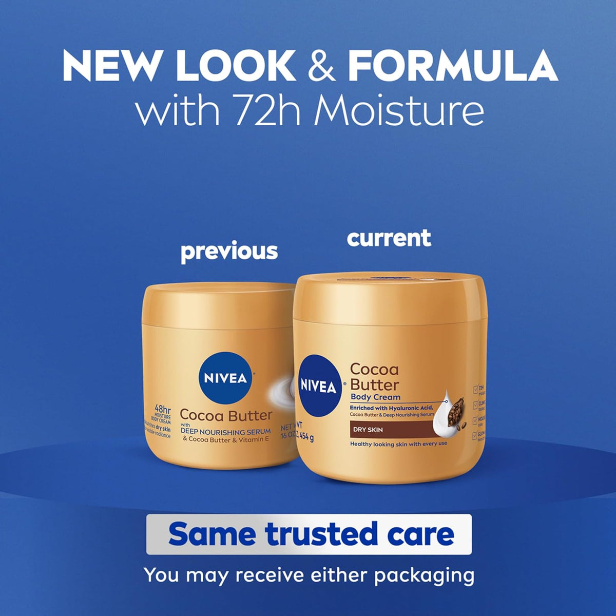 IVEA Cocoa Butter Body Cream with Deep Nourishing Serum
