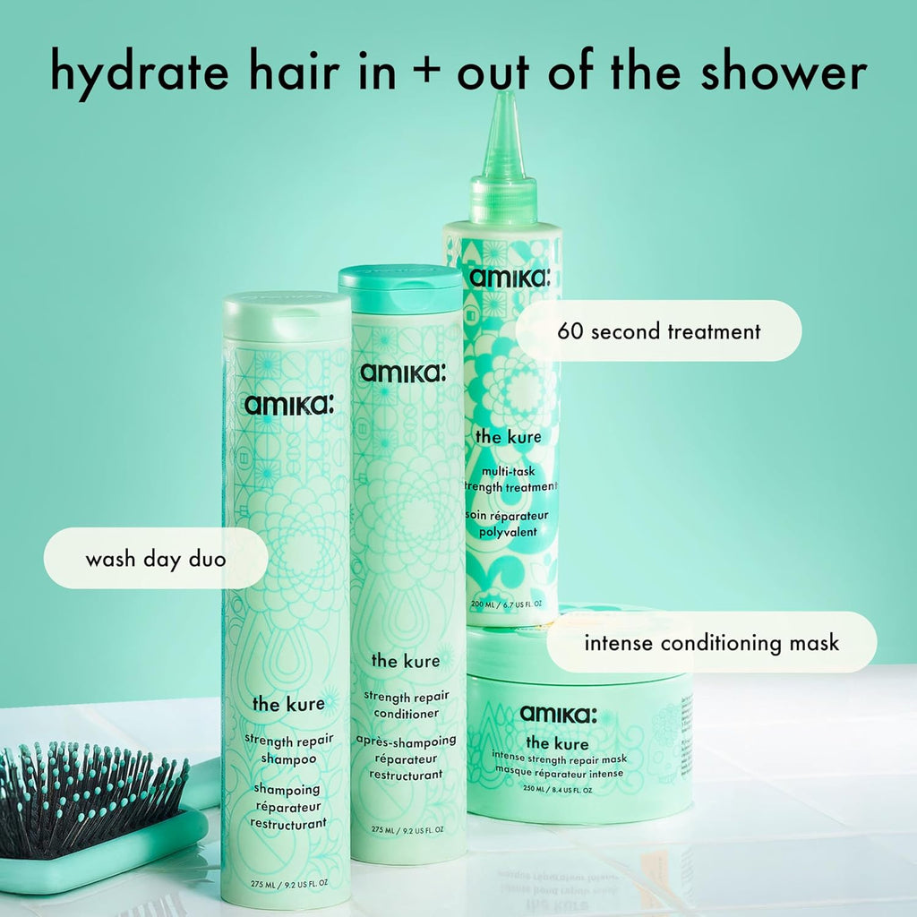 Amika | The Kure Strength Repair Shampoo & Conditioner Duo — 67.6 fl oz Total