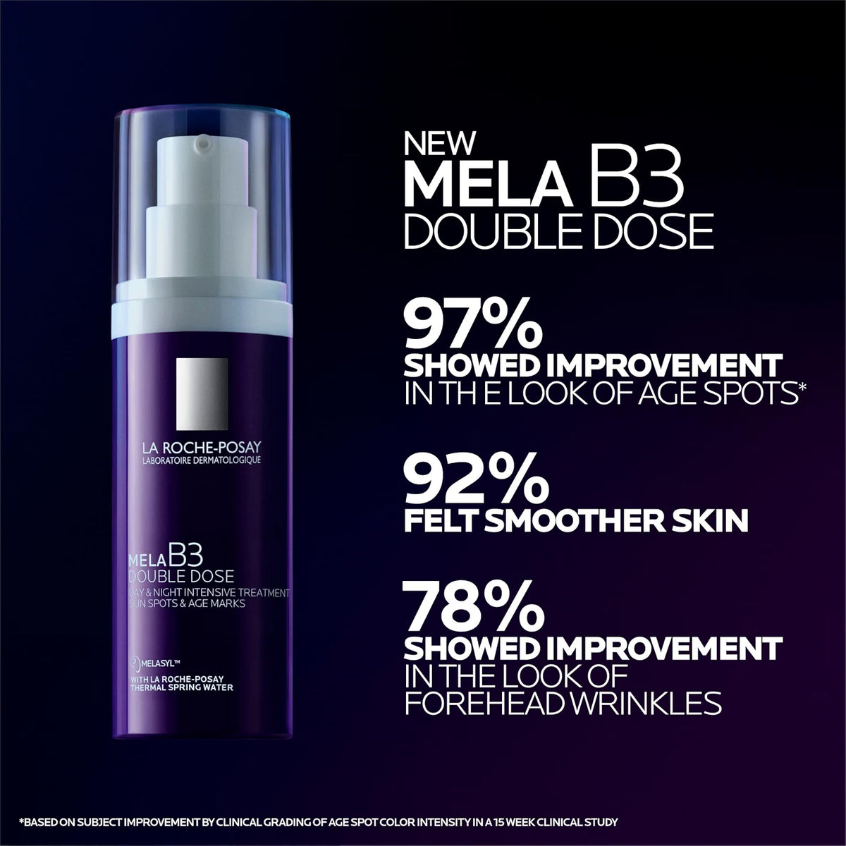 Mela B3 Double Dose Dark Spot Anti-Aging Treatment by La Roche-Posay — 40ml (1.35 fl oz)