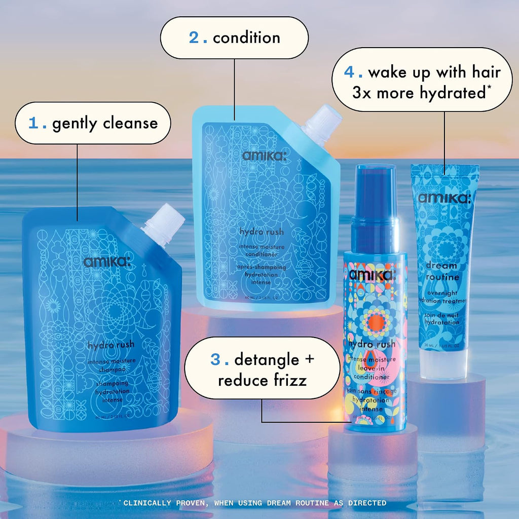 Amika | The Kure Bond Repair & The Wizard Trial Set — 4 Pieces, 7 fl oz Total