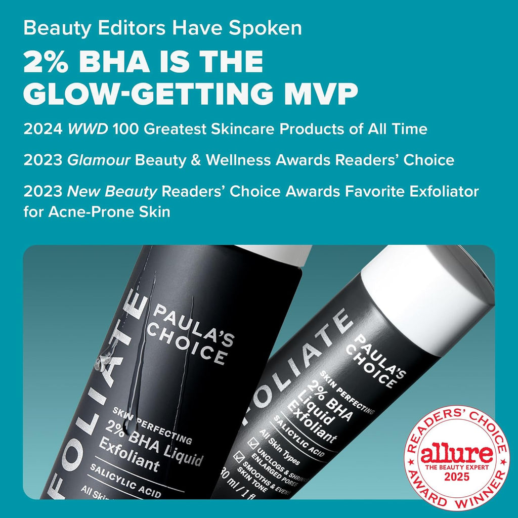 Paula’s Choice Skin Perfecting 2% BHA Liquid Exfoliant (Fragrance-Free)