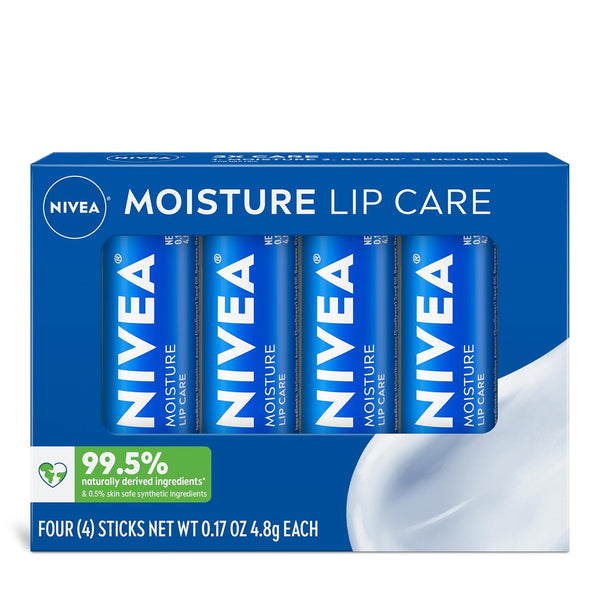 NIVEA Moisture Lip Care Balm Pack