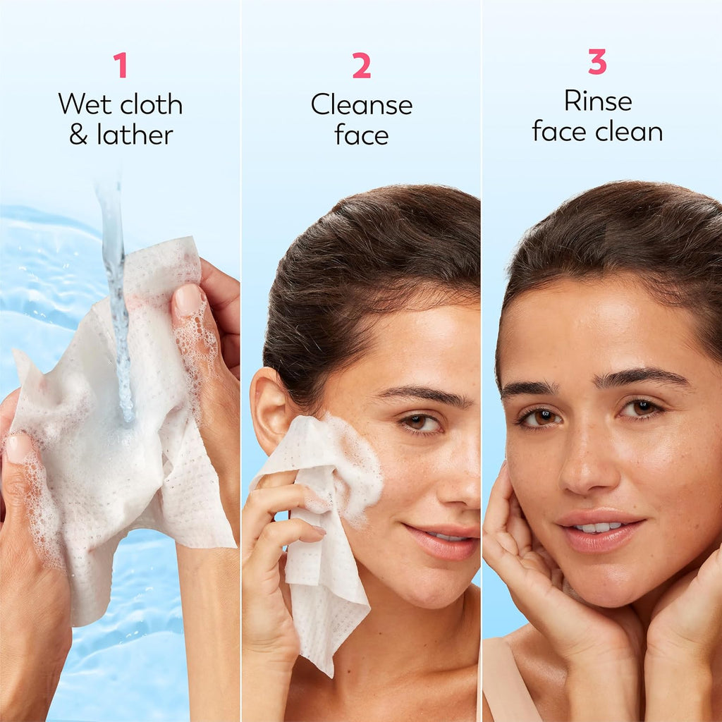 Olay | 5-in-1 Cleansing Cloths Face Wipes Makeup Remover Petroleum Jelly Fragrance Free — 66 Count