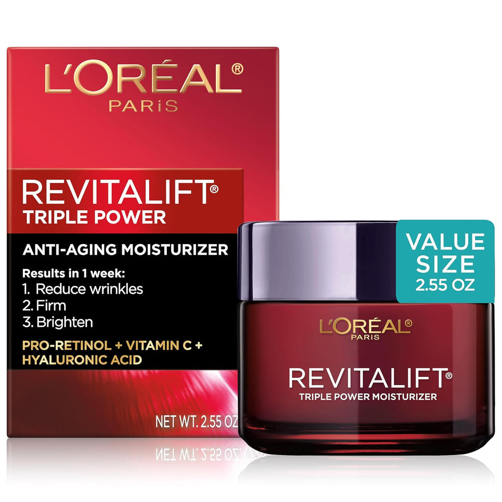 L'Oréal Paris Revitalift Triple Power Anti-Aging Face Moisturizer