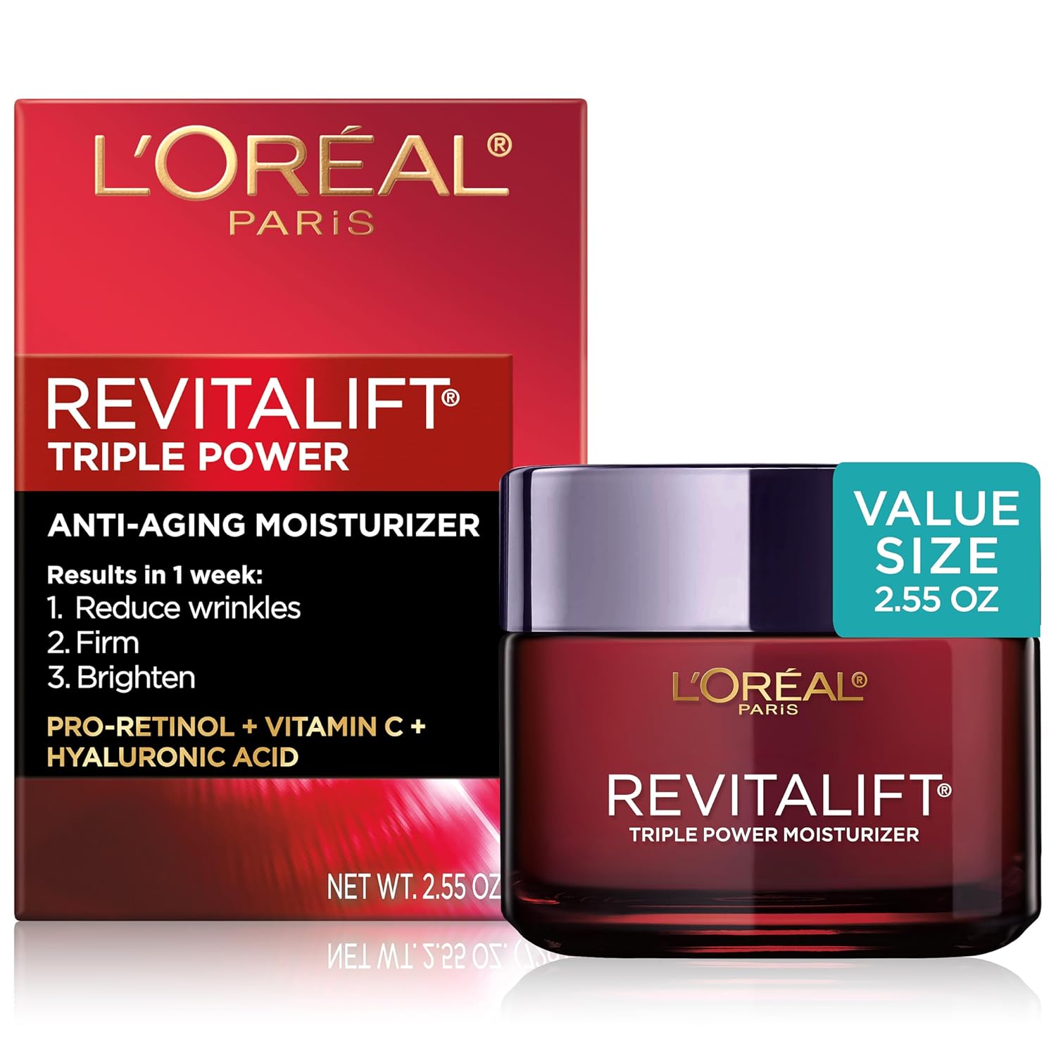 L'Oréal Paris Revitalift Triple Power Anti-Aging Face Moisturizer