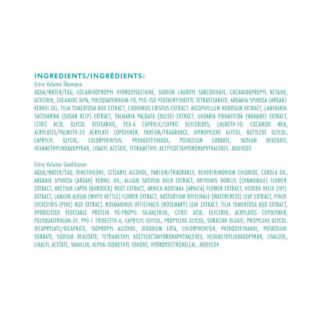 Moroccanoil | Extra Volume Shampoo & Conditioner Duo