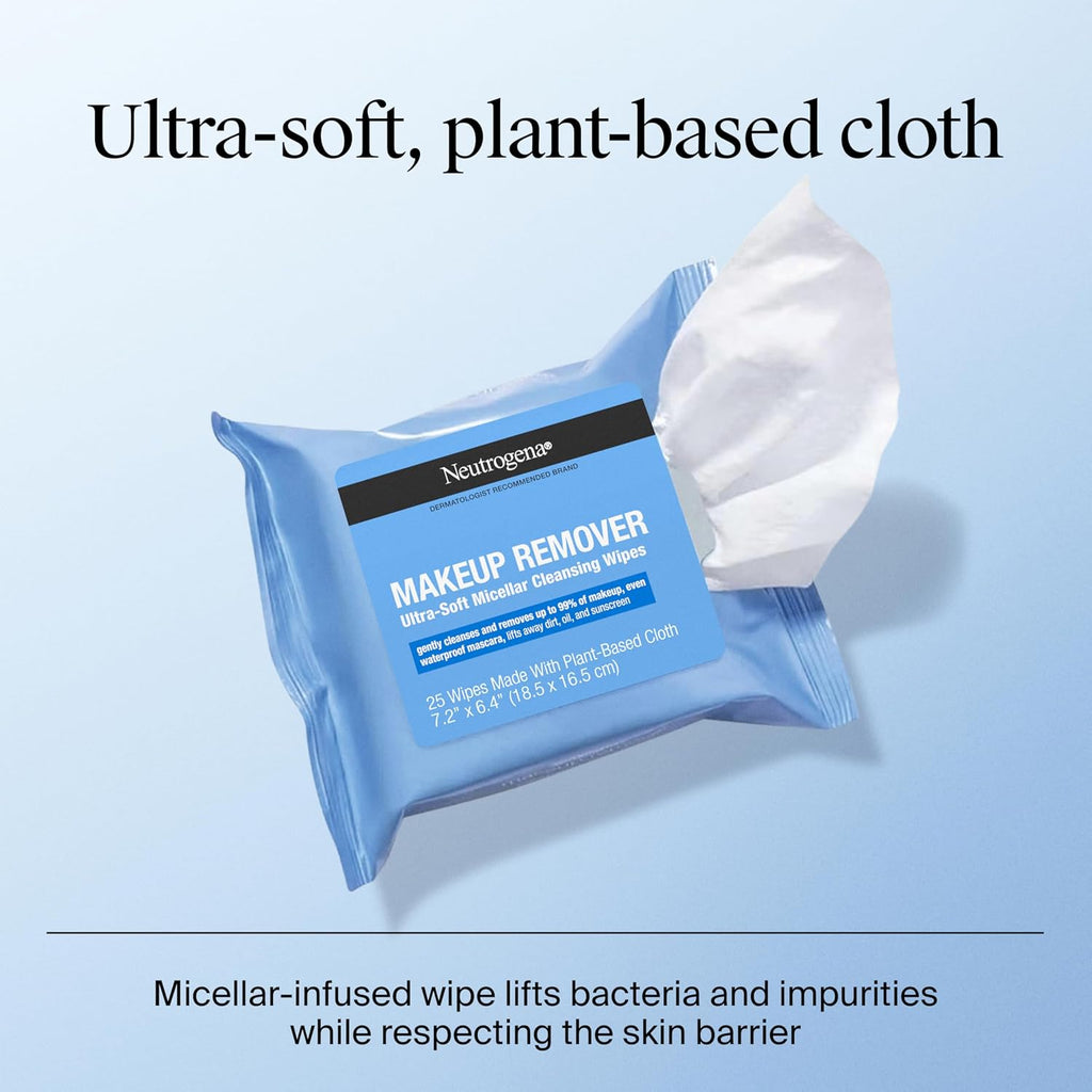 Neutrogena Hydro Boost Micellar Makeup Remover Wipes