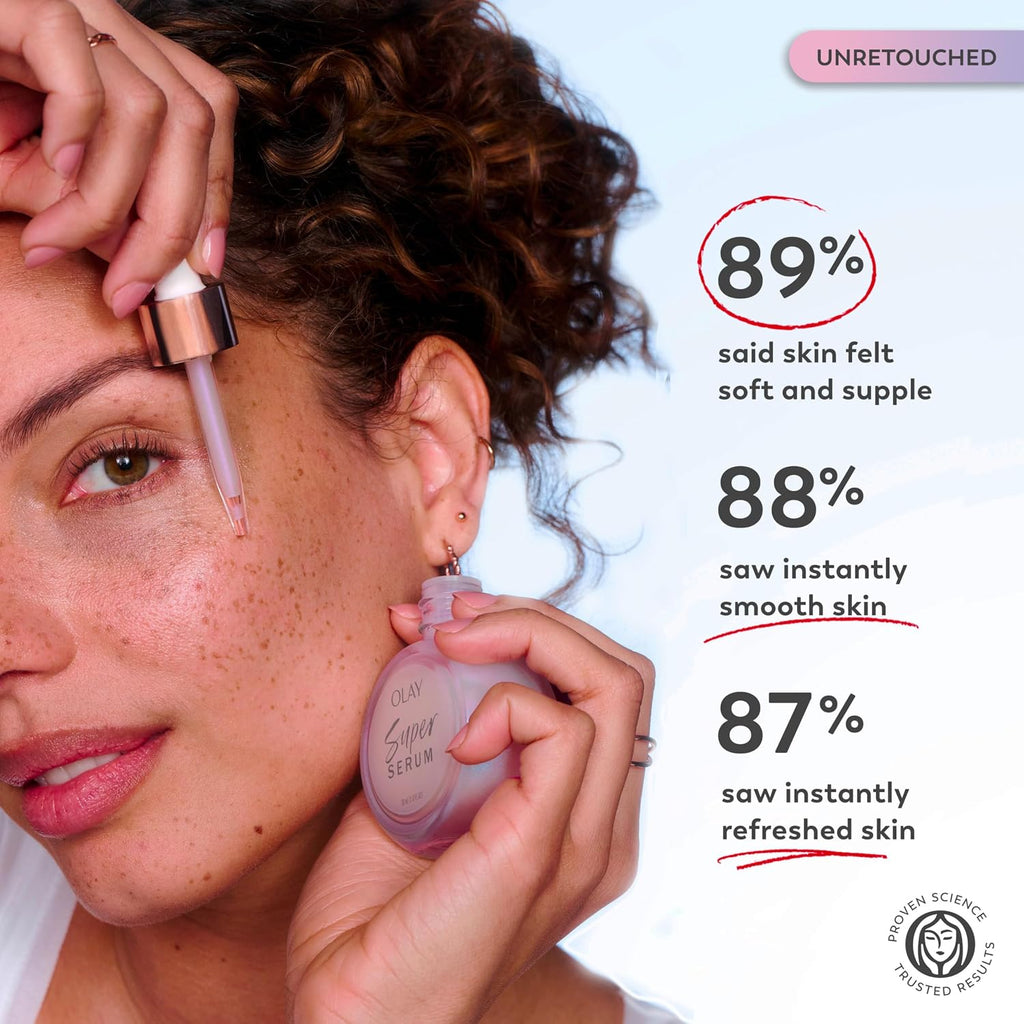 Olay | Super Cream 5-in-1 Face Moisturizer SPF 30 Niacinamide Vitamin C Collagen Peptide Hyaluronic Acid Travel Size — 0.5 fl oz