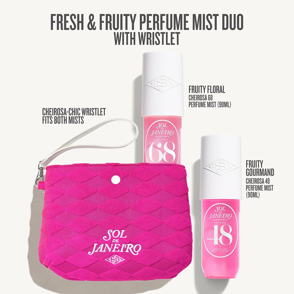 Sol de Janeiro | Cheirosa 48 & 68 Perfume Mist Duo with Wristlet — 2 × 90ml