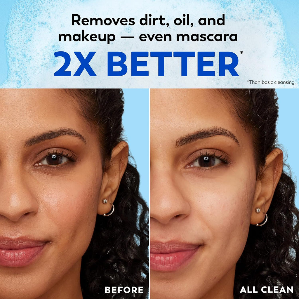 Olay | 5-in-1 Cleansing Cloths Face Wipes Makeup Remover Vitamin E Purifying Fragrance Free — 66 Count