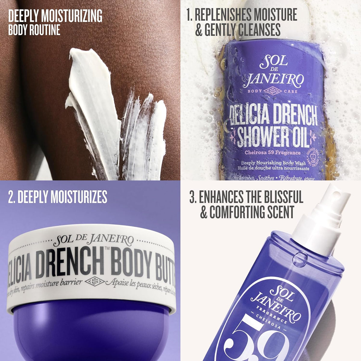 Sol de Janeiro | Moisture Replenishing Oil to Foam Body Wash Cheirosa 59