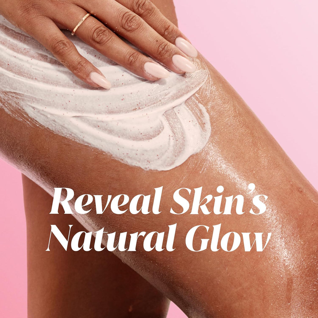 Olay | Exfoliating Body Scrub Vitamin B3 BHA Salicylic Acid Wild Rose Cherry Crème — 11 oz