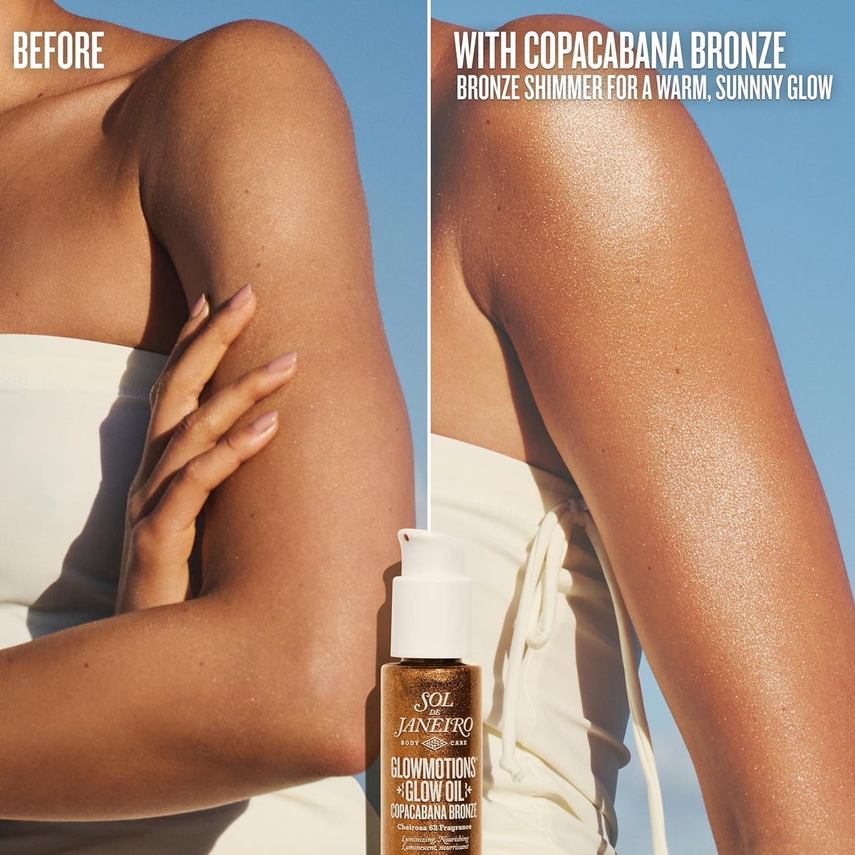 Sol de Janeiro | Copacabana Bronze & Rio Sunset Shimmer Glow Body Oil Duo Cheirosa 62 — 5.03 fl oz Total