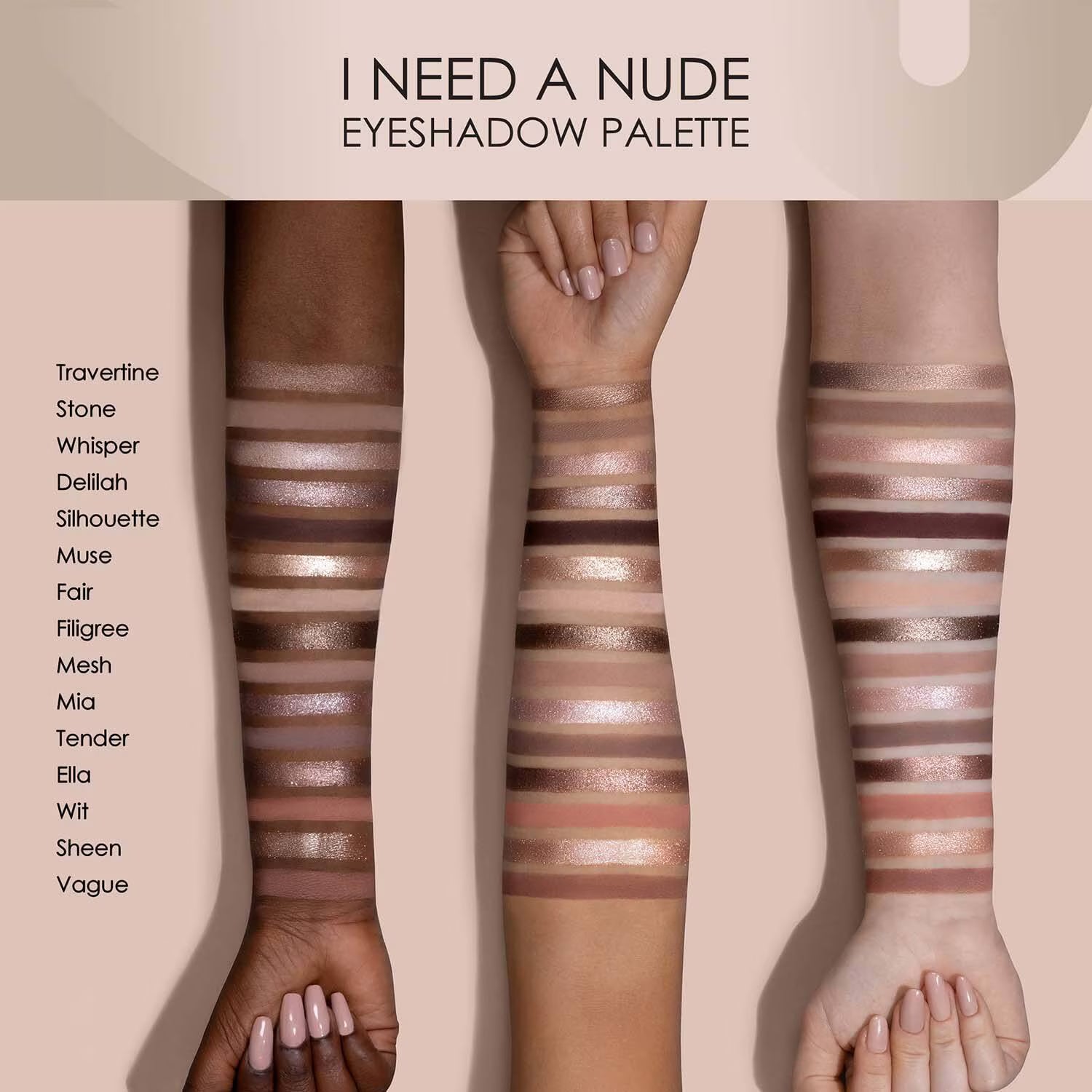 I Need A Nude Eyeshadow Palette by Natasha Denona