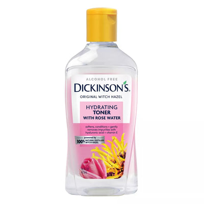 Dickinson’s Enhanced Witch Hazel Hydrating Toner with Rosewater – 16 fl oz