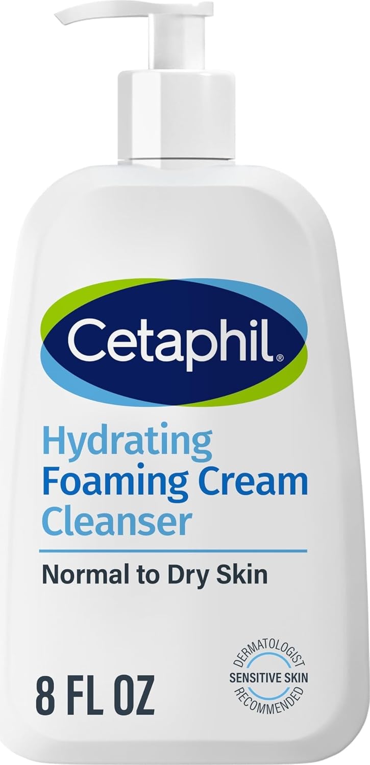 Cetaphil Cream to Foam Face Wash for Sensitive Skin