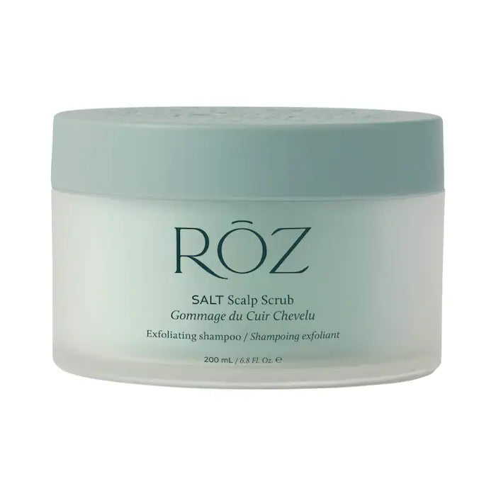 RŌZ - Salt Scalp Scrub Exfoliating Detox Shampoo with AHA & BHA