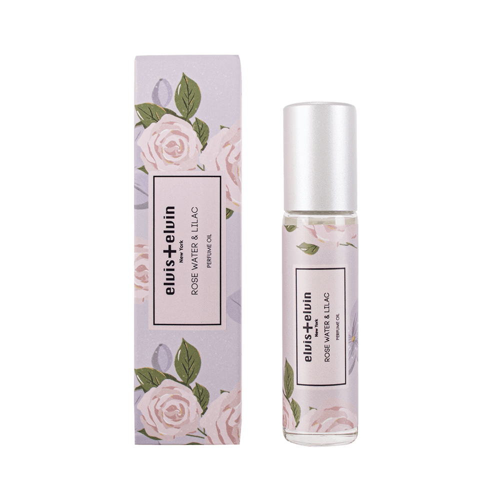 Rose water & Lilac Perfume Oil by elvis+elvin