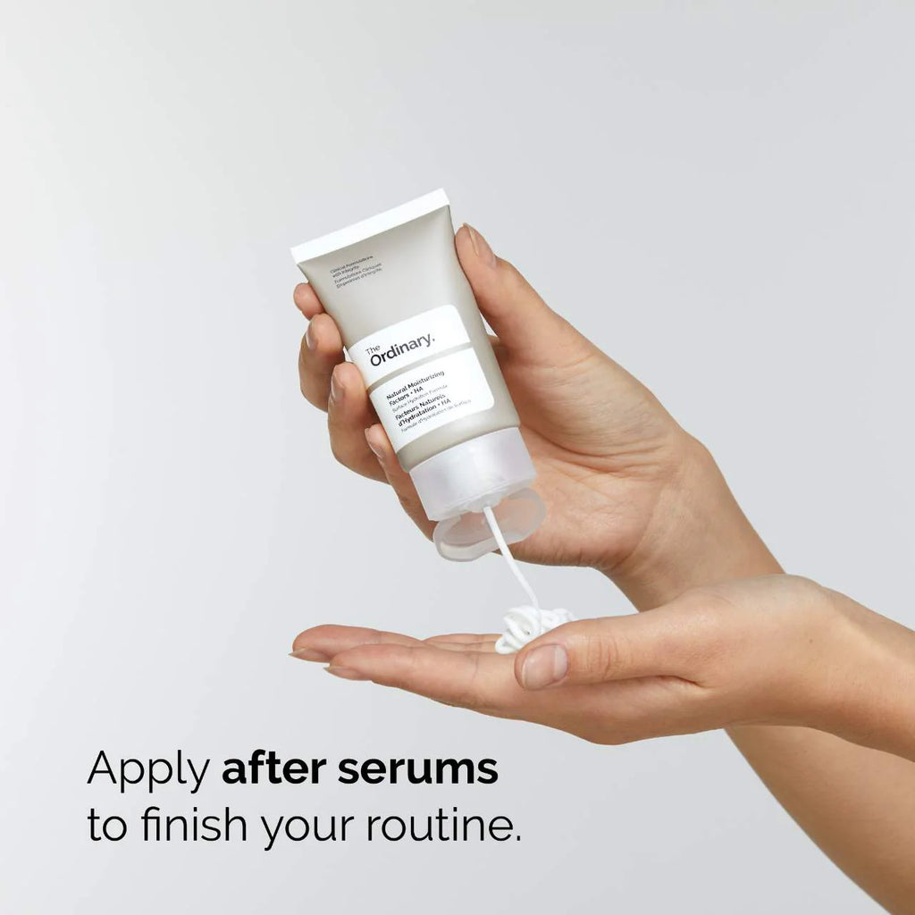 Face Creams
The Ordinary 
Natural Moisturizing Factors + Hyaluronic Acid Daily Moisturizer