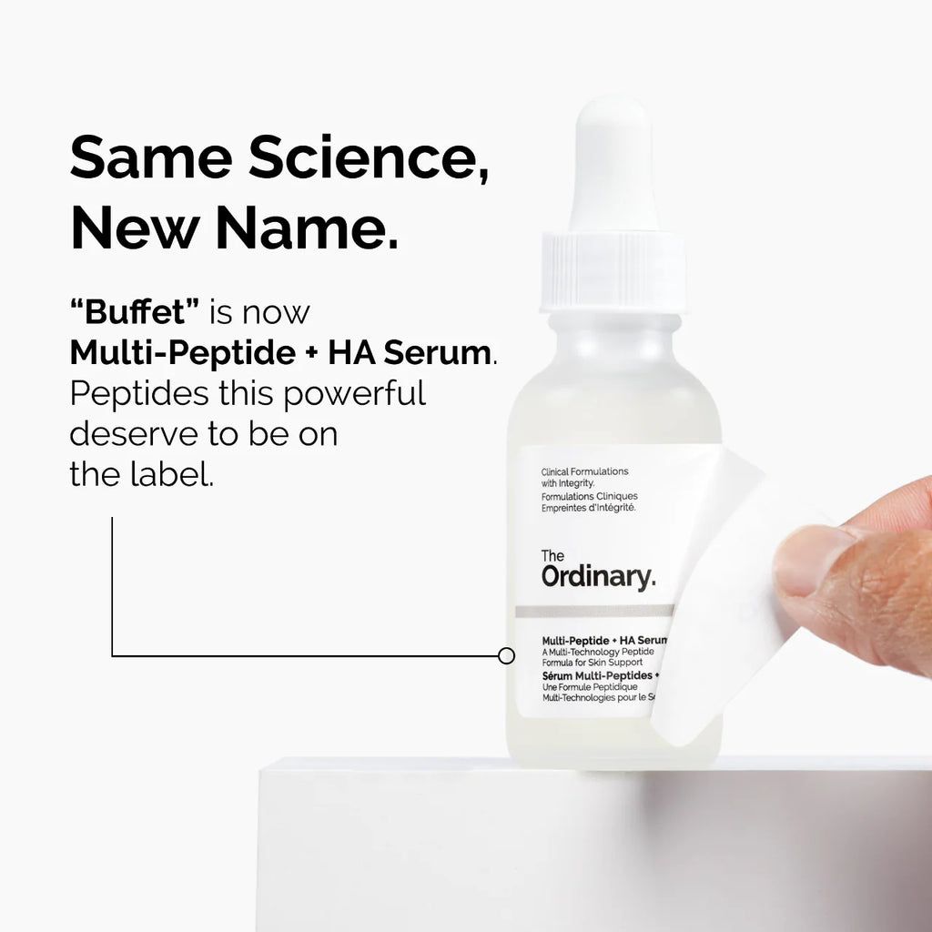  The Ordinary - Multi-Peptide + Hyaluronic Acid Serum for Firmness and Elasticity