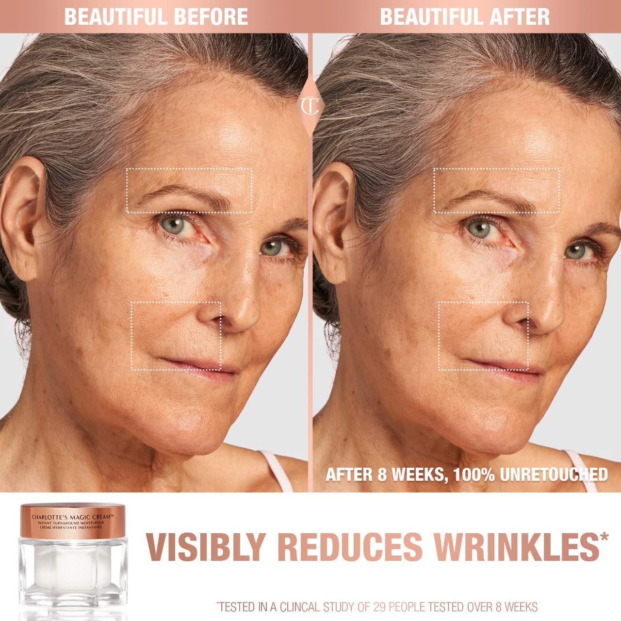 Charlotte Tilbury  Magic Cream Anti-Aging Moisturizer with Hyaluronic Acid