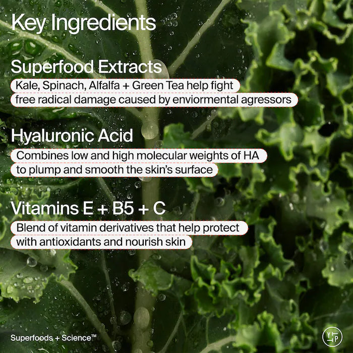 Youth To The People - Superfood Air-Whip Lightweight Face Moisturizer with Hyaluronic Acid