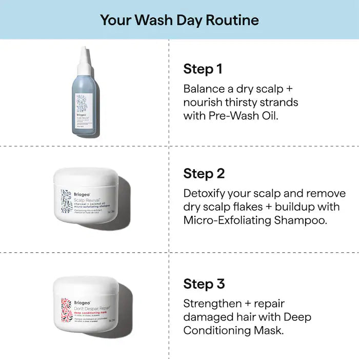 Briogeo - Scalp Revival Charcoal + Coconut Oil Micro-exfoliating Scalp Scrub Shampoo