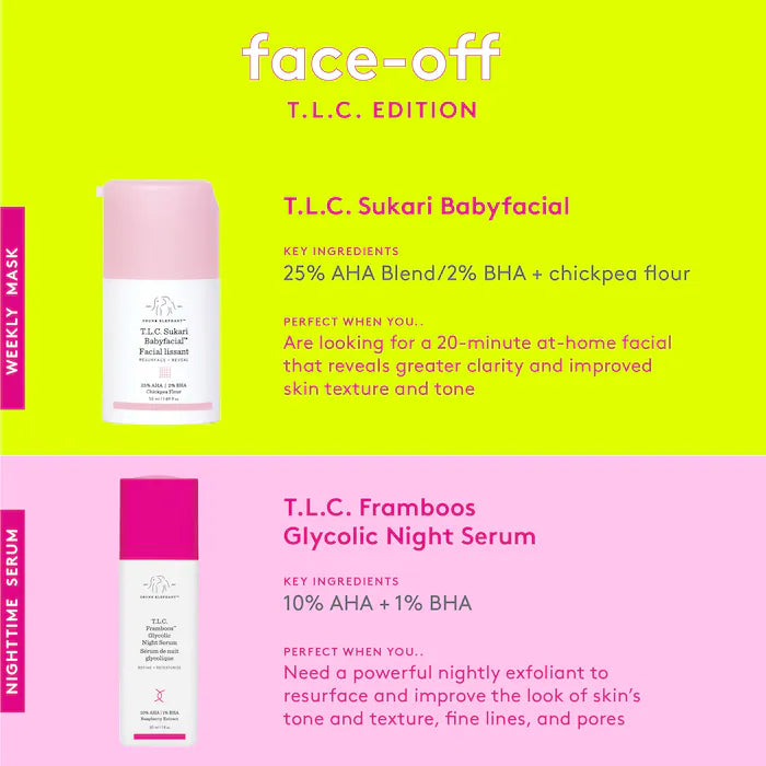 Drunk Elephant - T.L.C. Sukari Babyfacial™ AHA + BHA Mask