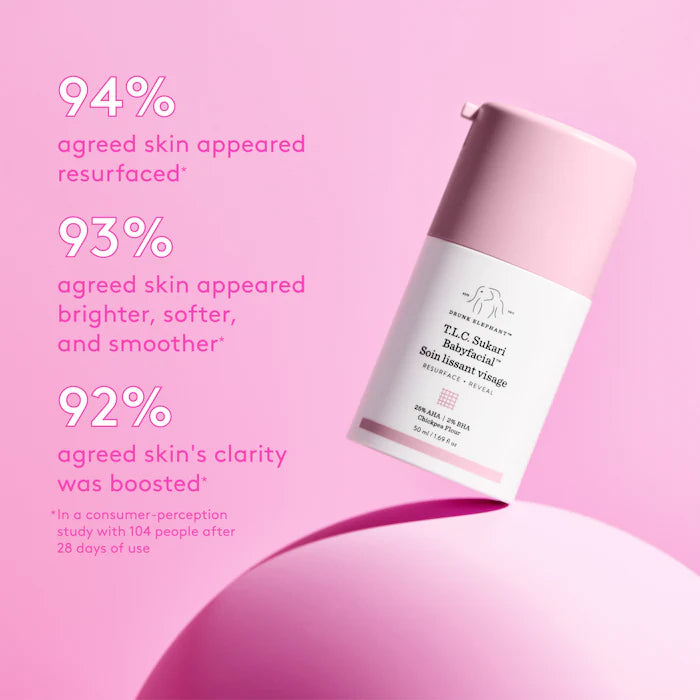 Drunk Elephant - T.L.C. Sukari Babyfacial™ AHA + BHA Mask