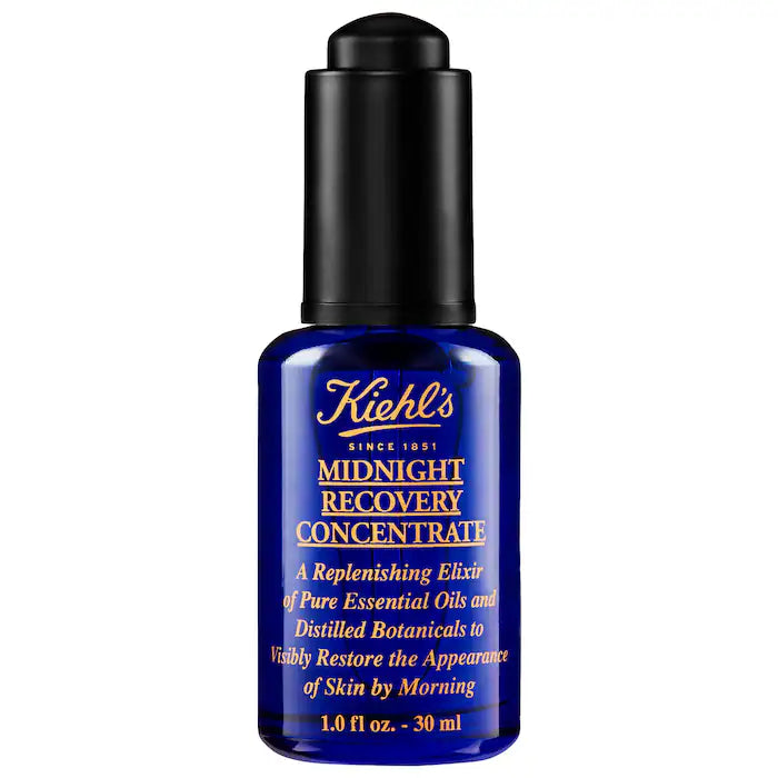 Kiehl's Since 1851 - Midnight Recovery Concentrate Moisturizing Face Oil Serum