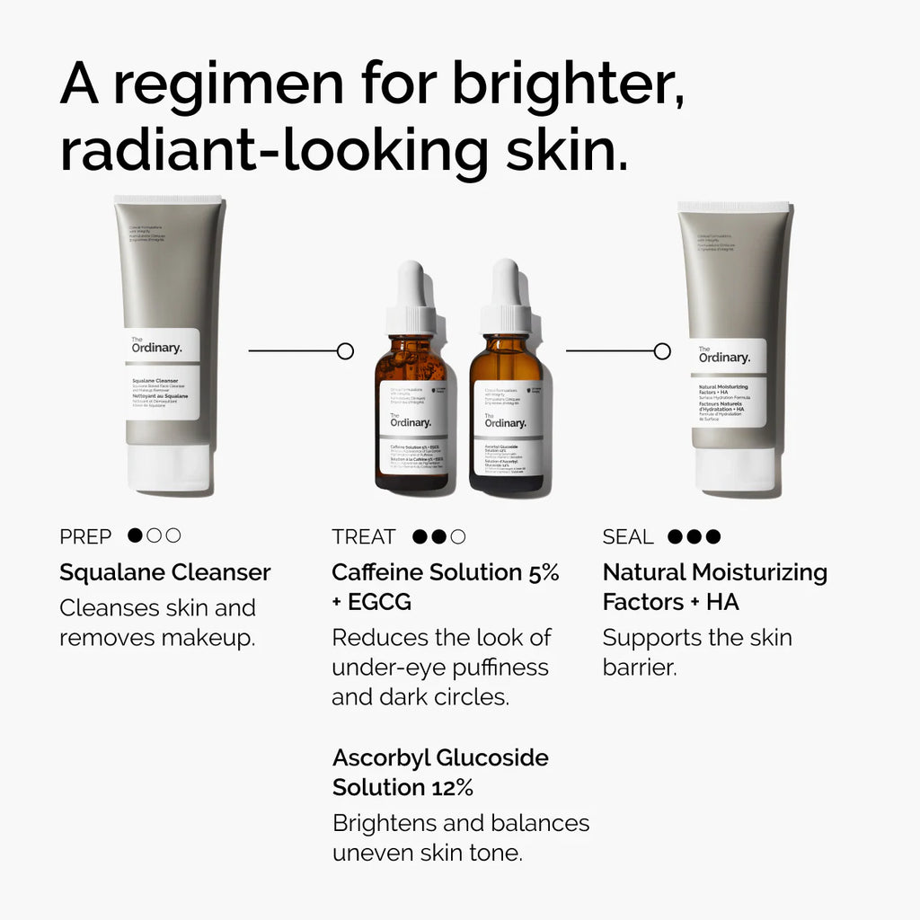 The Ordinary - Caffeine Solution 5% + EGCG Depuffing Eye Serum for Dark Circles