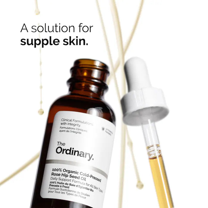 The Ordinary  - 100% Organic Cold-Pressed Rose Hip Seed Oil for Skin Elascicity
