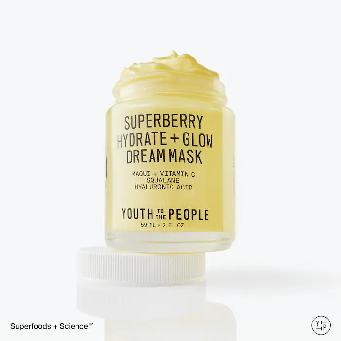 Youth To The People - Superberry Hydrate + Glow Dream Night Cream + Mask with Vitamin C