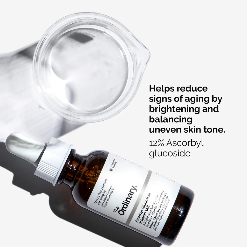 The Ordinary - Ascorbyl Glucoside Solution 12%, Vitamin C Serum