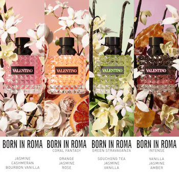 Valentino- Donna Born In Roma Eau de Parfum with Bourbon Vanilla & Jasmine