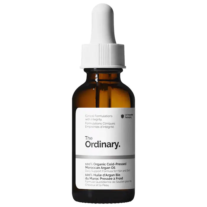  The Ordinary - 100% Organic Cold-Pressed Moroccan Argan Oil for Skin & Hair