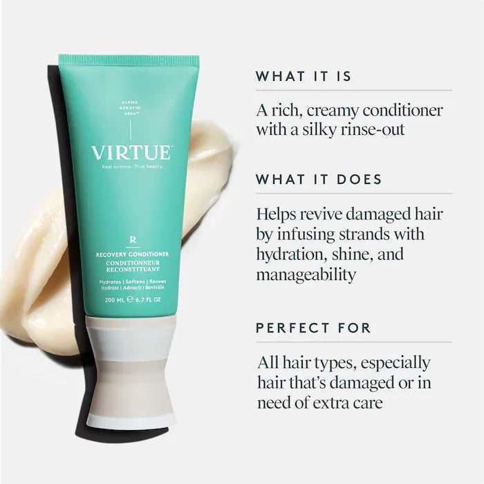 Virtue - Hydrating Recovery Conditioner for Dry, Damaged & Colored Hair