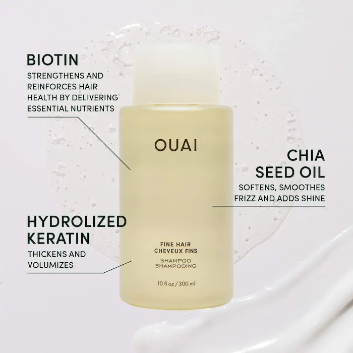 OUAI - Fine Hair Shampoo