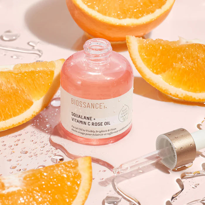 Biossance - Vitamin C Rose Brightening and Firming Face Oil + Squalane