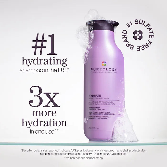 Pureology - Hydrate Shampoo For Dry Hair