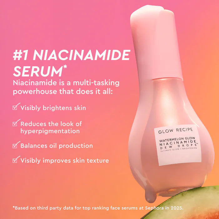 Glow Recipe - Watermelon Glow Niacinamide Dew Drops Serum
