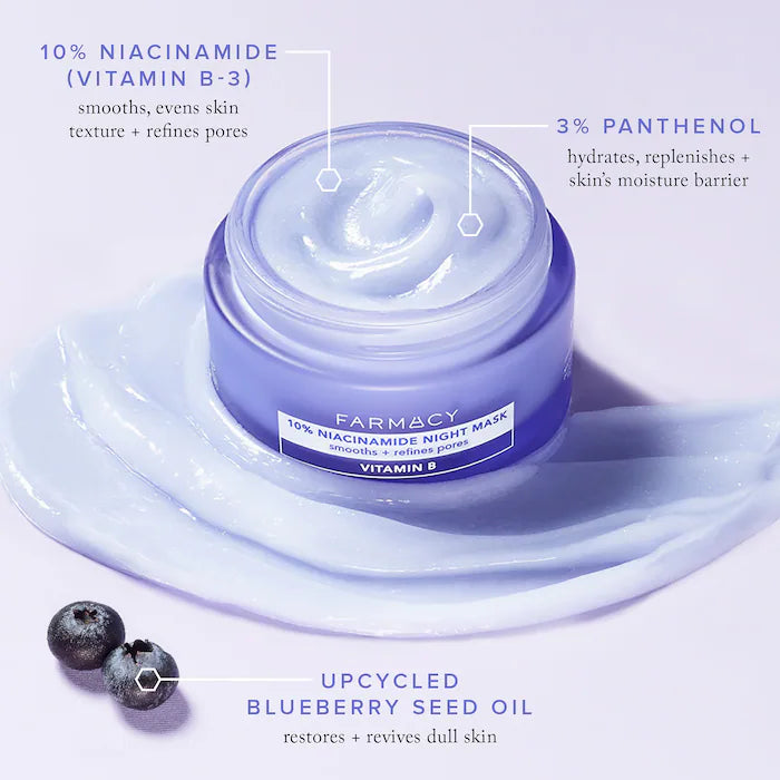Farmacy - 10% Niacinamide Night Mask
