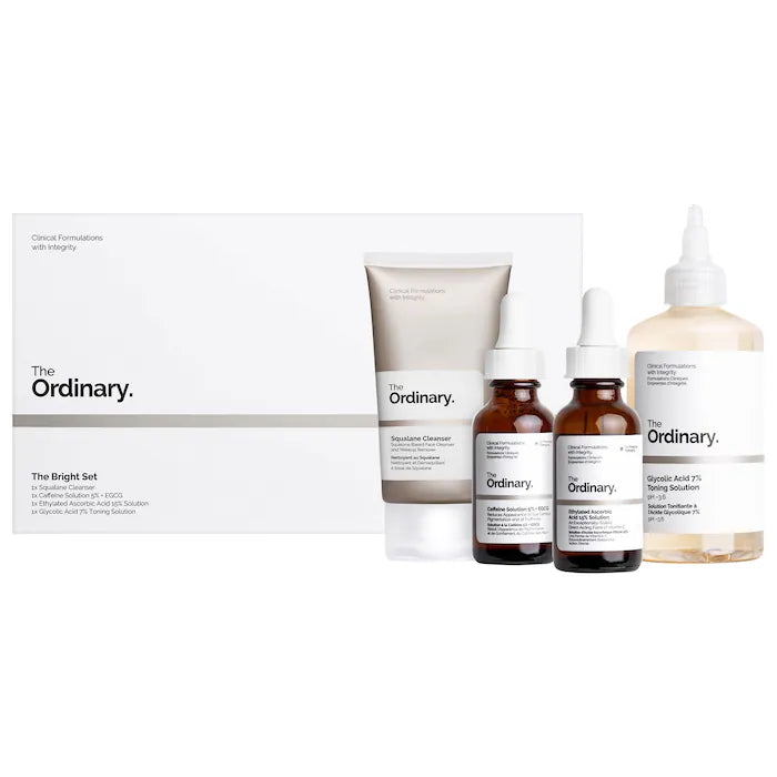 The Ordinary - The Bright Set with Glycolic Acid
