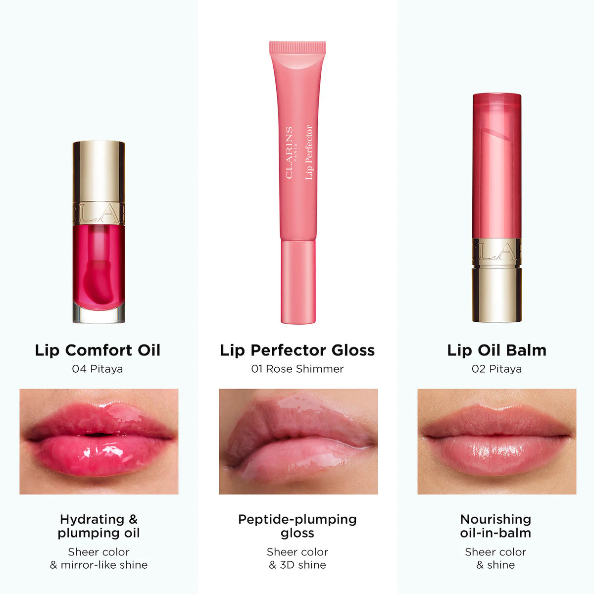 
Clarins 
Lip Comfort Hydrating Oil
