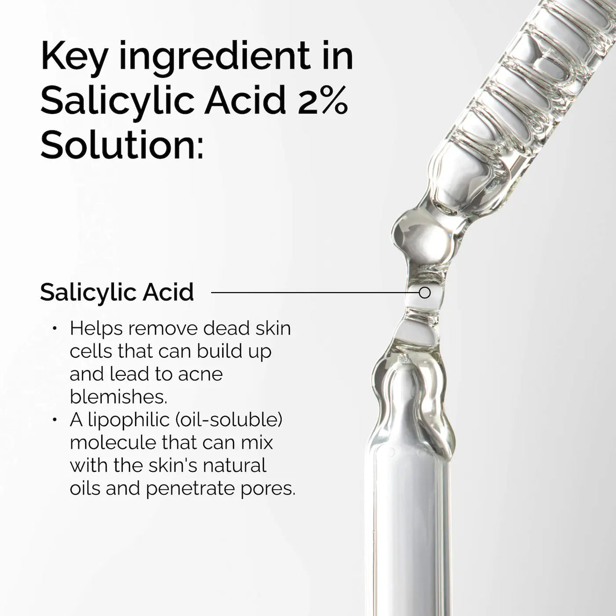 The Ordinary 
Salicylic Acid 2% Solution, Exfoliating Serum for Acne