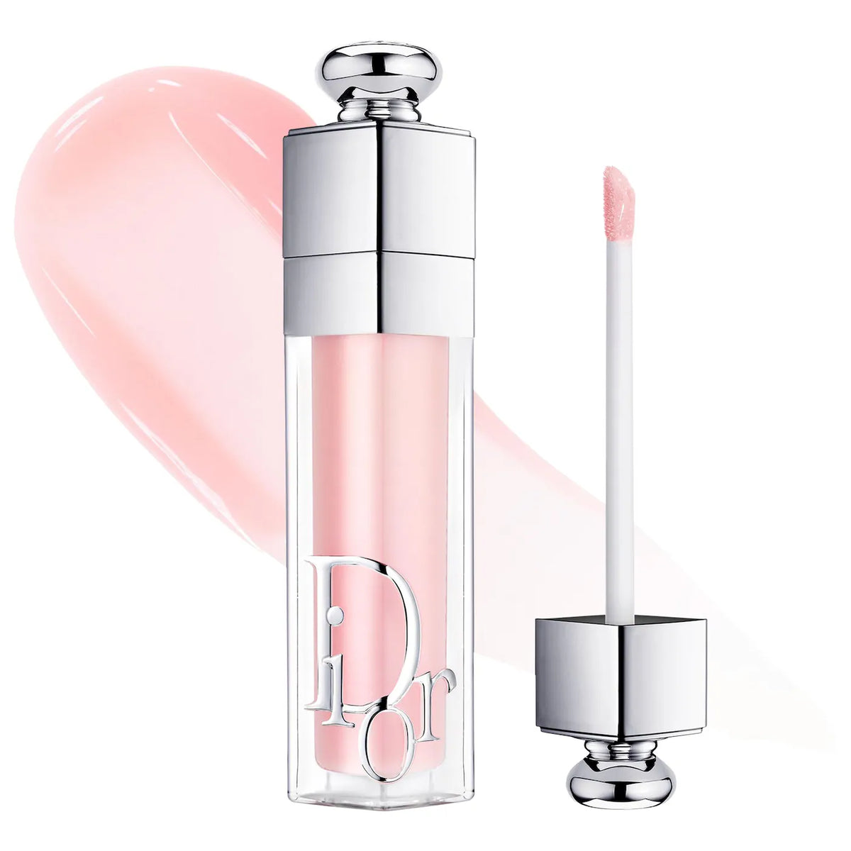 Lip gloss with Dior branding on a white background