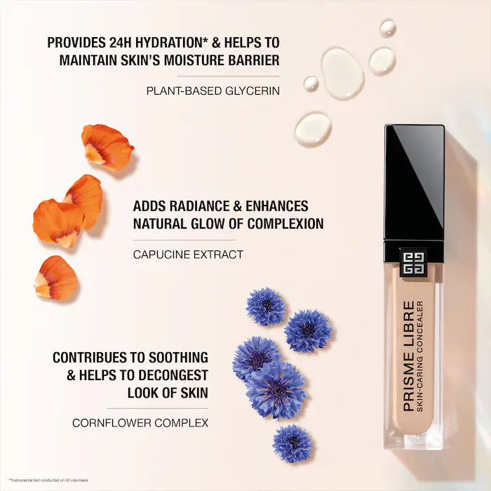 Givenchy - Prisme Libre Skin-Caring 24H Hydrating + Radiant + Correcting Creamy Concealer
